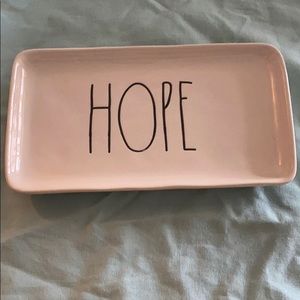 Hope small dish Rae Dunn